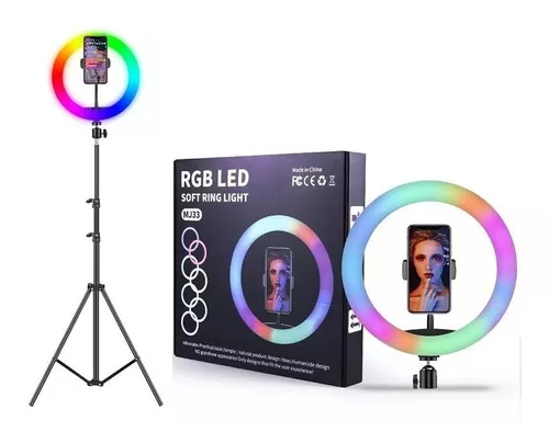 Aro Luz Led 33 CM Tripoide 2M